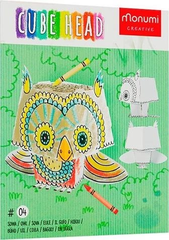 CABEZA CUBO REGULAR BUHO | 5903041010135 | MONUMI | Llibreria La Gralla | Llibreria online de Granollers