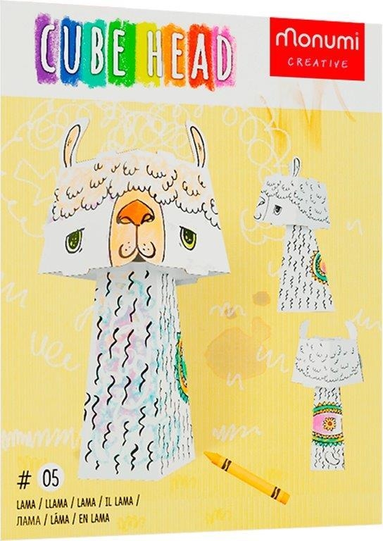 CABEZA CUBO REGULAR LLAMA | 5903041010142 | MONUMI | Llibreria La Gralla | Llibreria online de Granollers