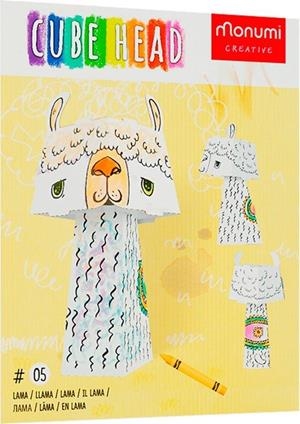 CABEZA CUBO REGULAR LLAMA | 5903041010142 | MONUMI | Llibreria La Gralla | Llibreria online de Granollers
