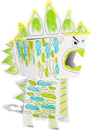 CABEZA CUBO DINO STEGOZAURUS | 5903041010876 | MONUMI | Llibreria La Gralla | Llibreria online de Granollers