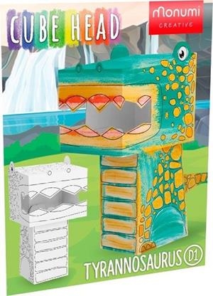 CABEZA CUBO DINO TYRANOZAURUS | 5903041010869 | MONUMI | Llibreria La Gralla | Llibreria online de Granollers
