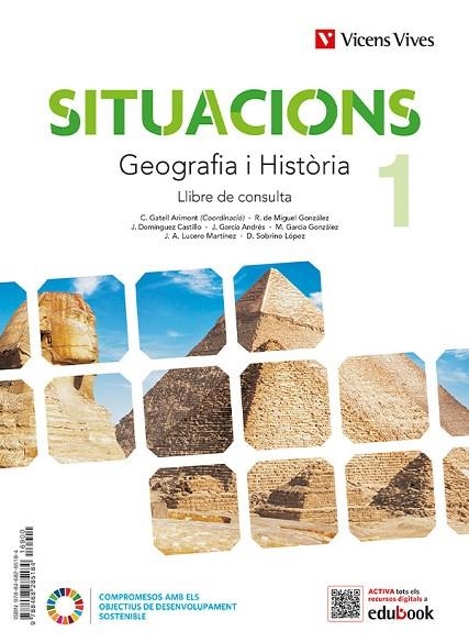 GEOGRAFIA HISTORIA 1 ESO SITUACIONS CAT CONSULTA | 9788468292182 | Llibreria La Gralla | Llibreria online de Granollers