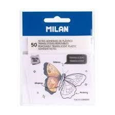 BLOC NOTES MILAN TRANSLUCIDES REMOVIBLES TRANSPARENT 76X76 | 8411574102007 | 411260050 | Llibreria La Gralla | Llibreria online de Granollers