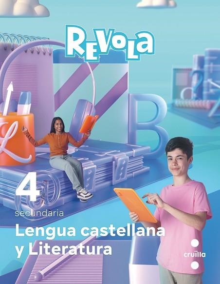 LENGUA CASTELLANA Y LITERATURA. 4 SECUNDARIA. REVOLA | 9788466154536 | PÉREZ, ISABEL / GUMIEL, SILVIA / MARQUETA, BÁRBARA / ÁLVAREZ, XOSÉ / PÉREZ ESTEVE, PILAR / TORMO GUE | Llibreria La Gralla | Llibreria online de Granollers