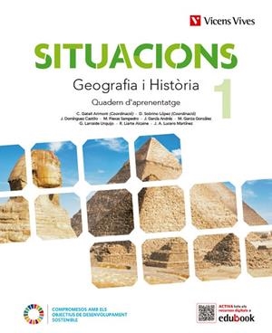 GEOGRAFIA HISTORIA 1 ESO SITUAC CUAD CAT | 9788468239750 | Llibreria La Gralla | Llibreria online de Granollers