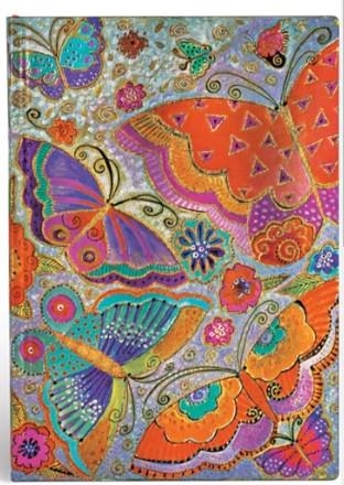 LLIBRETA PAPERBLANK FLEXIS FLUTTERBYES MIDI UNLINED | 9781439753484 | PBFB53484 | Llibreria La Gralla | Llibreria online de Granollers