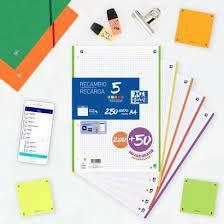 RECANVI FULLS OXFORD A4 5 COLORS 250F 5X5 | 8412771039745 | 400150903 | Llibreria La Gralla | Llibreria online de Granollers