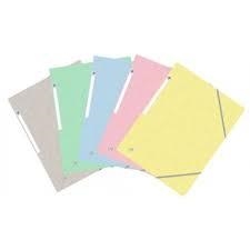 CARPETA SOLAPES ELBA A4 COLORS PASTEL | 3045050412462 | 400117805 | Llibreria La Gralla | Llibreria online de Granollers