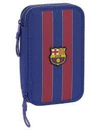 PLUMIER SAFTA DOBLE PETIT F.C BARCELONA 1R EQUIP | 8412688537280 | 412329854 | Llibreria La Gralla | Llibreria online de Granollers