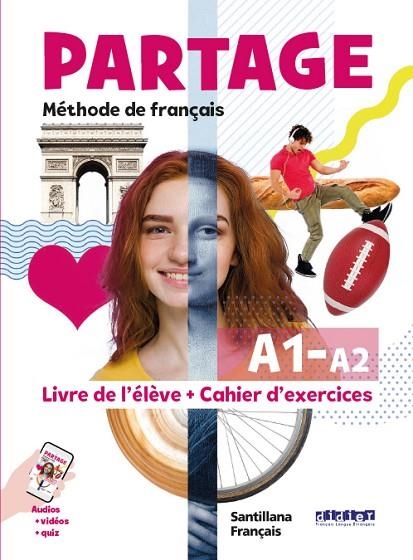 PARTAGE A1/A2 LIVRE+CAHIER | 9788490498224 | Llibreria La Gralla | Llibreria online de Granollers