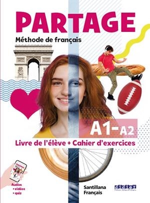 PARTAGE A1/A2 LIVRE+CAHIER | 9788490498224 | Llibreria La Gralla | Llibreria online de Granollers