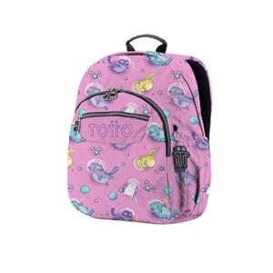 MOTXILLA TOTTO PETITA ROSA GATS ASTRONAUTES | 7704758711616 | MA04ECO003-2310J-9I9 | Llibreria La Gralla | Librería online de Granollers