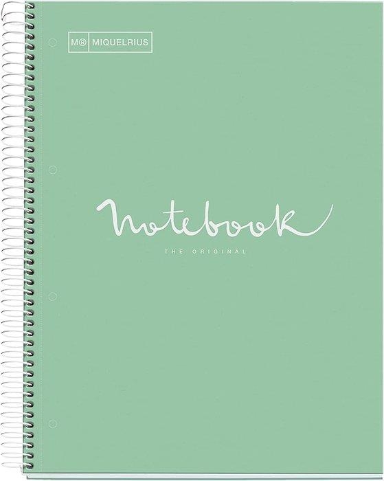 LLIBRETA A4 MIQUELRIUS NOTEBOOK 5 EMOTIONS MENTA | 8422593466858 | 46685 | Llibreria La Gralla | Llibreria online de Granollers