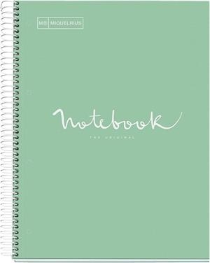 LLIBRETA A4 MIQUELRIUS NOTEBOOK 5 EMOTIONS MENTA | 8422593466858 | 46685 | Llibreria La Gralla | Llibreria online de Granollers