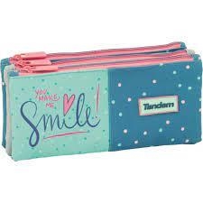 PORTATOT TANDEM SMILE 3 CREMALLERES | 8412782305099 | SPO305099 | Llibreria La Gralla | Llibreria online de Granollers