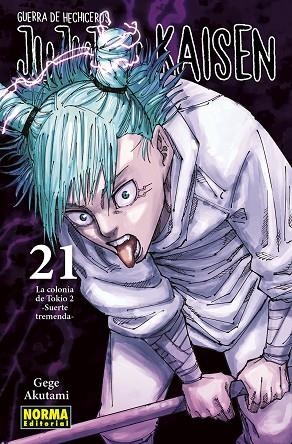 JUJUTSU KAISEN 21 | 9788467961720 | AKUTAMI, GEGE | Llibreria La Gralla | Librería online de Granollers