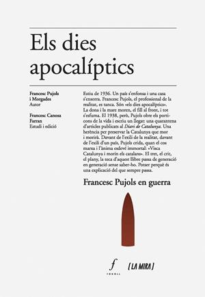 DIES APOCALÍPTICS, ELS | 9788412536447 | PUJOLS MORGADES, FRANCESC | Llibreria La Gralla | Llibreria online de Granollers