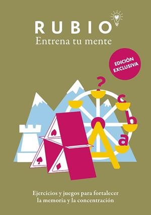 EJERCICIOS Y JUEGOS PARA FORTALECER LA MEMORIA Y LA CONCENTRACIÓN (EDICIÓN EXCLU | 9788425362644 | CUADERNOS RUBIO | Llibreria La Gralla | Llibreria online de Granollers