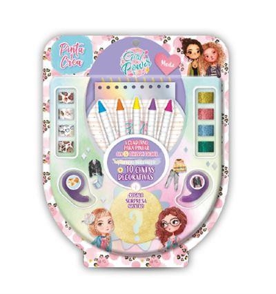 PINTA Y CREA CON GIRL POWERS. MODA | 8424248920494 | PANINI | Llibreria La Gralla | Librería online de Granollers