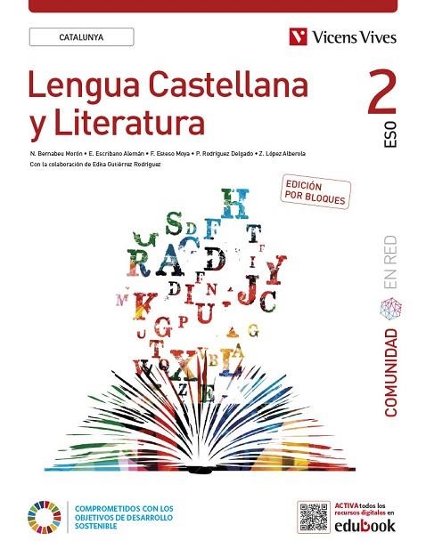 LENGUA CASTELLANA Y LITERATURA 2 BLOQUES CT (CER) | 9788468294414 | BERNABEU MORON, NATALIA / ESCRIBANO ALEMAN, ELENA / ESTESO MOYA, FELIX / P. RODRÍGUEZ / Z. LÓPEZ | Llibreria La Gralla | Llibreria online de Granollers