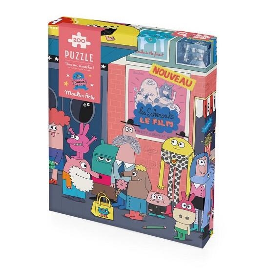 PUZZLE TOTS AL CINEMA! SCHMOUKS | 3575677164418 | MOULIN ROTY | Llibreria La Gralla | Librería online de Granollers