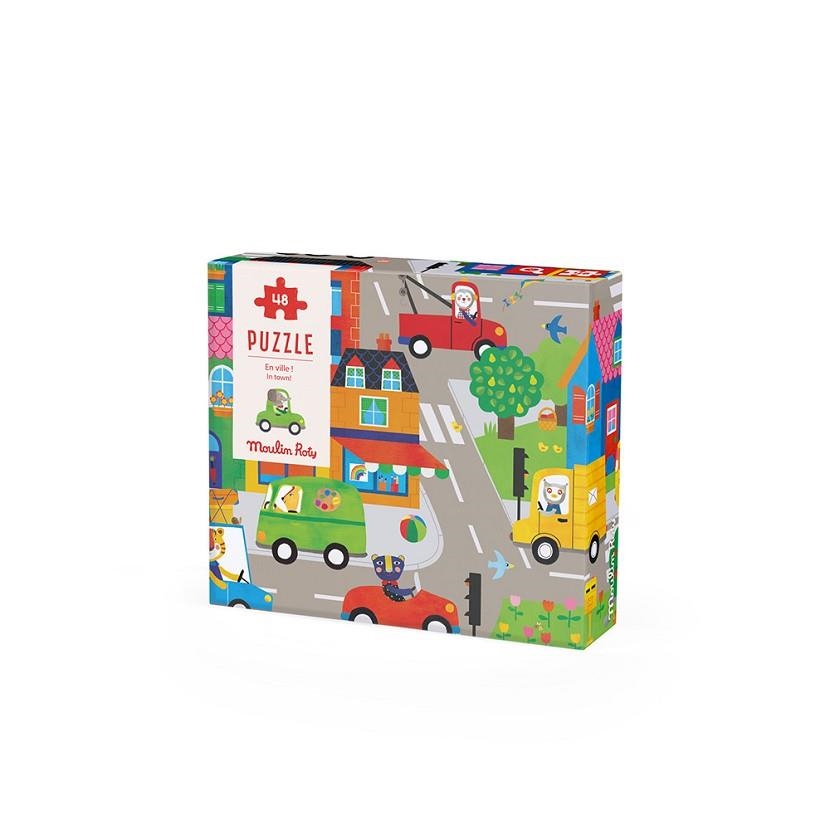 PUZZLE A LA CIUTAT! POPIPOP | 3575676614402 | MOULIN ROTY | Llibreria La Gralla | Librería online de Granollers