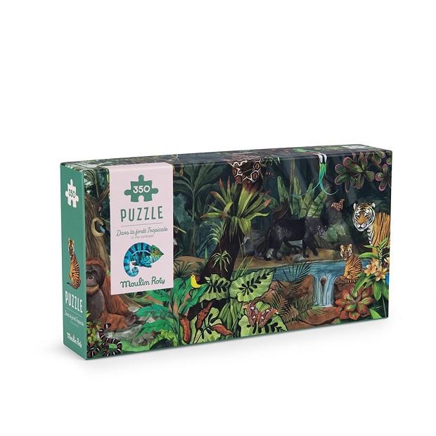 PUZZLE DINS D'UN BOSC TROPICAL. TOUT AUTOUR DU MONDE | 3575677194415 | MOULIN ROTY | Llibreria La Gralla | Llibreria online de Granollers