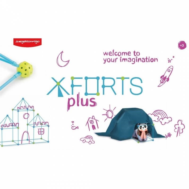 SET DE CONSTRUCCIO XFORTS PLUS. 85 PECES | 7560588295500 | JUEGA CONMIGO | Llibreria La Gralla | Librería online de Granollers
