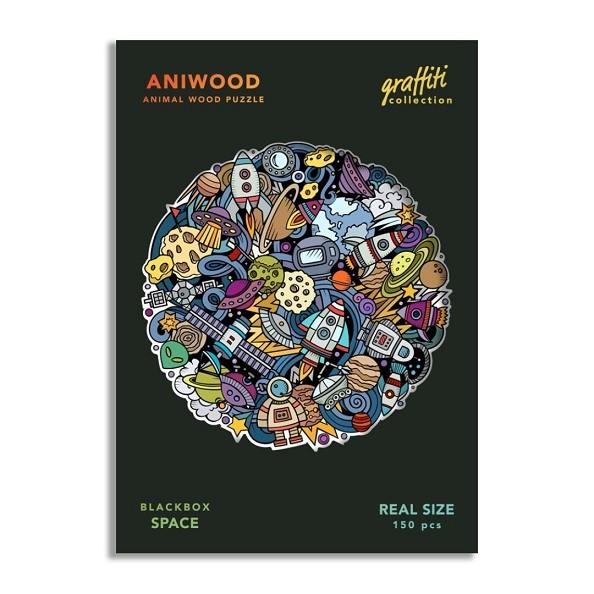 PUZZLE ANIWOOD GRAFFITI COLLECTION ESPAI M | 7301706740690 | ANIWOOD | Llibreria La Gralla | Librería online de Granollers