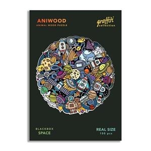PUZZLE ANIWOOD GRAFFITI COLLECTION ESPAI M | 7301706740690 | ANIWOOD | Llibreria La Gralla | Llibreria online de Granollers