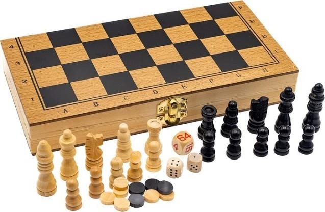 ESTOIG ESCACS/DAMES/BACKGAMMON | 8432026202731 | AQUAMARINE GAMES | Llibreria La Gralla | Llibreria online de Granollers