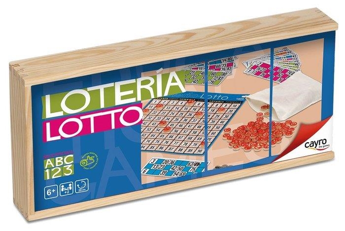 LOTERIA EN CAIXA DE FUSTA  | 8422878707492 | CAYRO GAMES | Llibreria La Gralla | Llibreria online de Granollers