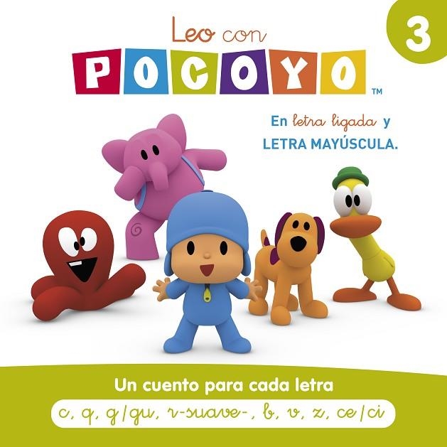 LEO CON POCOYÓ. UN CUENTO PARA CADA LETRA C, Q, G/GU, R | 9788448866310 | ZINKIA | Llibreria La Gralla | Llibreria online de Granollers