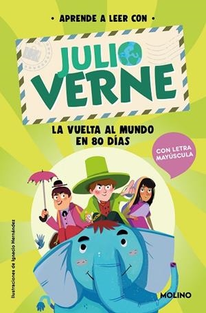 VUELTA AL MUNDO EN 80 DÍAS, LA APRENDE A LEER CON VERNE - LA | 9788427237407 | VERNE, JULIO ;  GREEN, SHIA | Llibreria La Gralla | Llibreria online de Granollers
