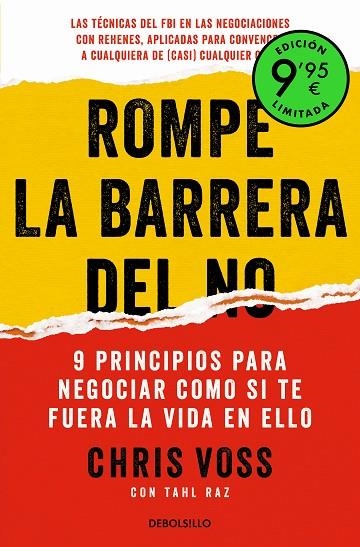 ROMPE LA BARRERA DEL NO EDICIÓN LIMITADA DE  | 9788466363907 | VOSS, CHRIS | Llibreria La Gralla | Llibreria online de Granollers