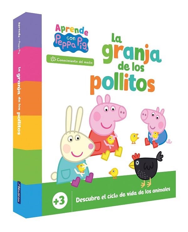 GRANJA DE LOS POLLITOS, LA  PEPPA PIG. LIBRO DE CARTÓN | 9788448865740 | VVAA | Llibreria La Gralla | Librería online de Granollers