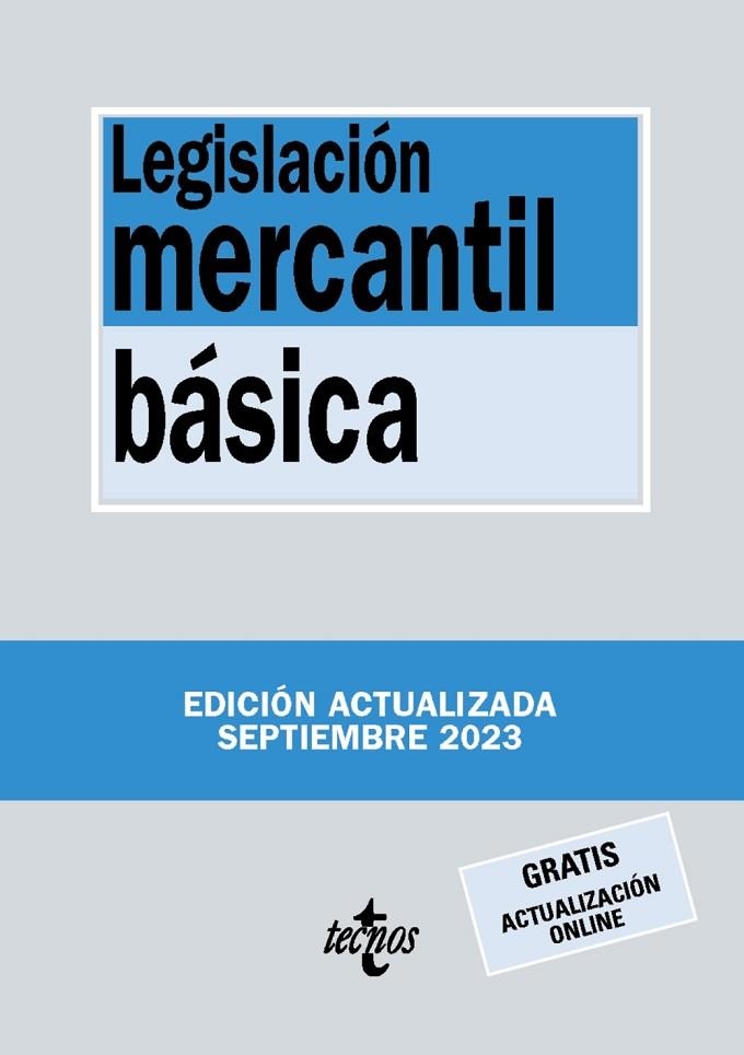 LEGISLACIÓN MERCANTIL BÁSICA 2023 | 9788430988440 | VVAA | Llibreria La Gralla | Librería online de Granollers