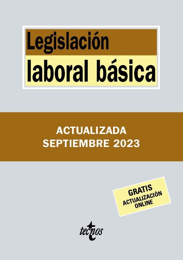 LEGISLACIÓN LABORAL BÁSICA 2023 | 9788430988495 | VVAA | Llibreria La Gralla | Librería online de Granollers