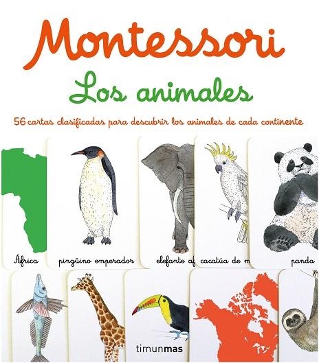 MONTESSORI. LOS ANIMALES | 9788408267805 | HERRMANN, ÈVE / TCHOUKRIEL, EMMANUELLE | Llibreria La Gralla | Llibreria online de Granollers