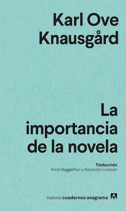 IMPORTANCIA DE LA NOVELA, LA  | 9788433901958 | KNAUSGÅRD, KARL OVE | Llibreria La Gralla | Llibreria online de Granollers