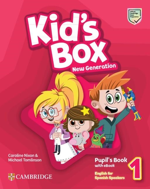 KID'S BOX NEW GENERATION ENGLISH FOR SPANISH SPEAKERS LEVEL 1 PUPIL'S BOOK WITH | 9788413224350 | NIXON, CAROLINE / TOMLINSON, MICHAEL | Llibreria La Gralla | Librería online de Granollers
