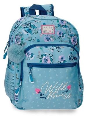 MOTXILLA MOVOM FLORS SALVATGES 38 CM. | 8435692717035 | NEXT DOOR | Llibreria La Gralla | Llibreria online de Granollers