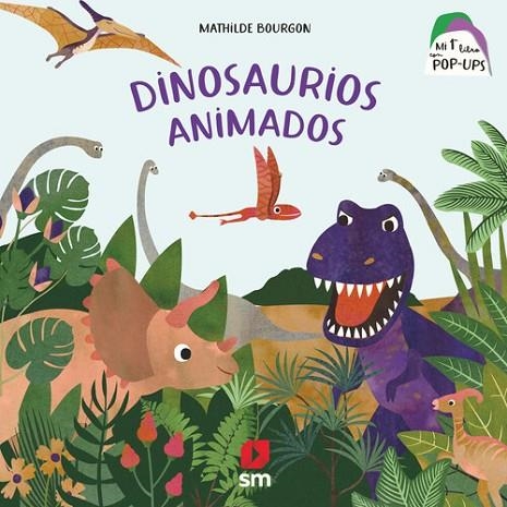 DINOSAURIOS ANIMADOS | 9788498569360 | BOURGHON, MATILDE | Llibreria La Gralla | Llibreria online de Granollers