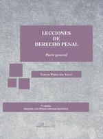 LECCIONES DE DERECHO PENAL. PARTE GENERAL | 9788411704496 | PÉREZ DEL VALLE, CARLOS | Llibreria La Gralla | Llibreria online de Granollers