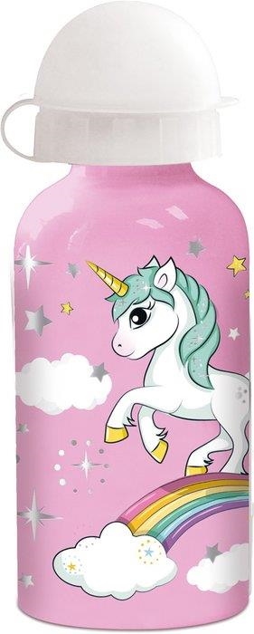 AMPOLLA INFANTIL ALUMINI RAINBOW UNICORNS 400ML | 8412497097111 | STOR | Llibreria La Gralla | Llibreria online de Granollers