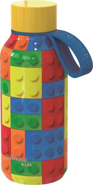 AMPOLLA TÈRMICA INOX 330 ML KIDS QUOKKA BRICKS | 8412497401437 | QUOKKA KIDS | Llibreria La Gralla | Llibreria online de Granollers
