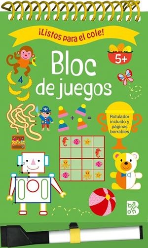 LISTOS PARA EL COLE BLOC DE JUEGOS +5 | 9789403233178 | VVAA | Llibreria La Gralla | Librería online de Granollers