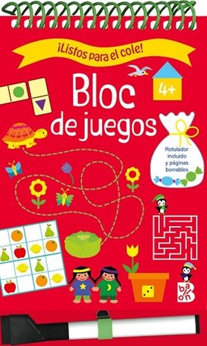 LISTOS PARA EL COLE BLOC DE JUEGOS +4 | 9789403233161 | VVAA | Llibreria La Gralla | Librería online de Granollers