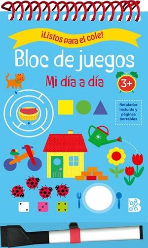 LISTOS PARA EL COLE BLOC DE JUEGOS  MI DIA A DIA +3 | 9789403233154 | VVAA | Llibreria La Gralla | Librería online de Granollers