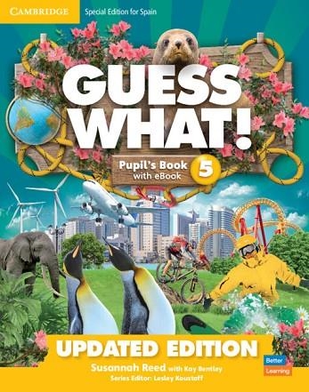 GUESS WHAT! LEVEL 5 PUPIL'S BOOK WITH ENHANCED EBOOK SPECIAL EDITION FOR SPAIN U | 9788413220994 | REED, SUSANNAH / BENTLEY, KAY | Llibreria La Gralla | Librería online de Granollers